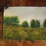 Soft Pastel Painting, Pastel Landscape painting