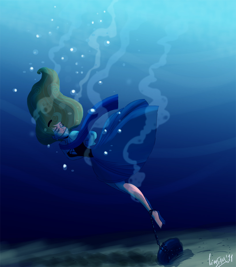 Sinking Head First Deviantart Sinking Beauty by JimSam-X on DeviantArt