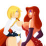 Power Girl X Jessica Rabbit