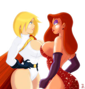 Power Girl X Jessica Rabbit