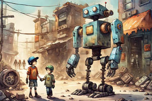 Brothers Make a New Friend