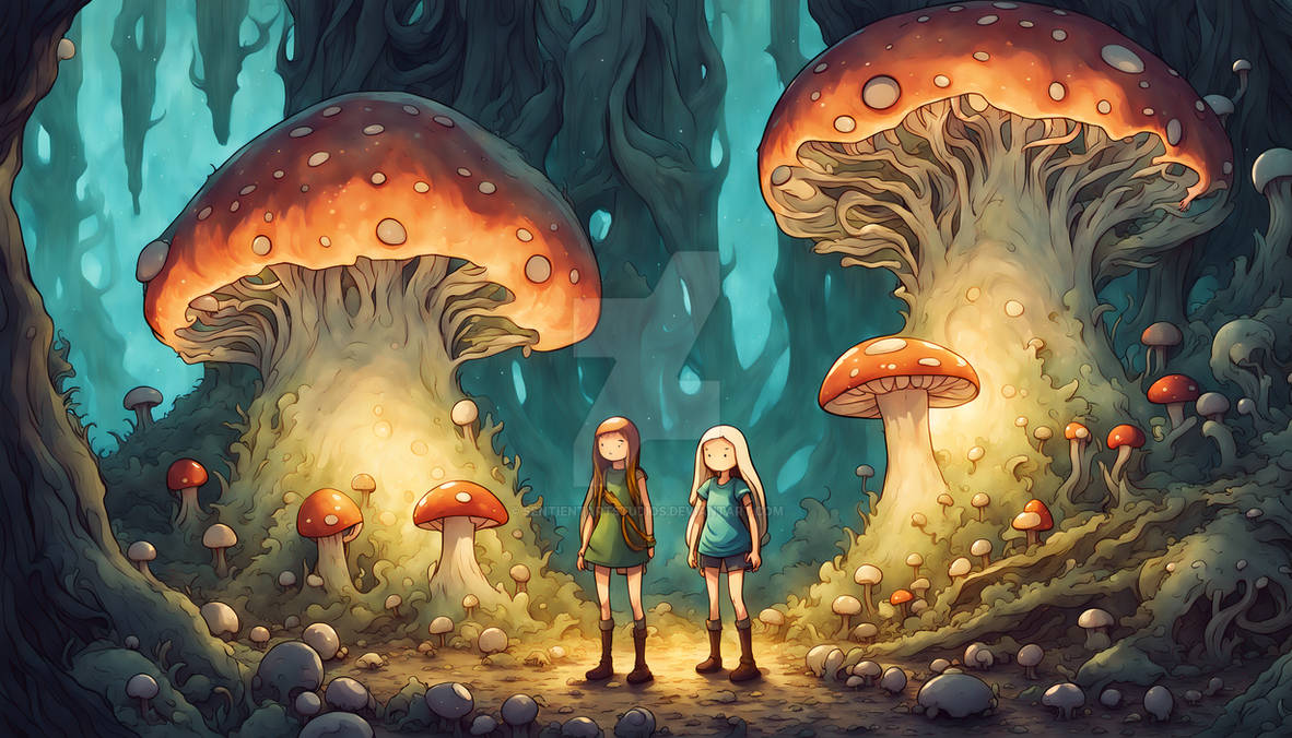 Sisters In The Deep Dark by SentientArtStudios on DeviantArt