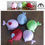 Whale Plush Dolls