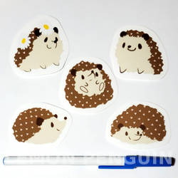 Hedgehog Stickers