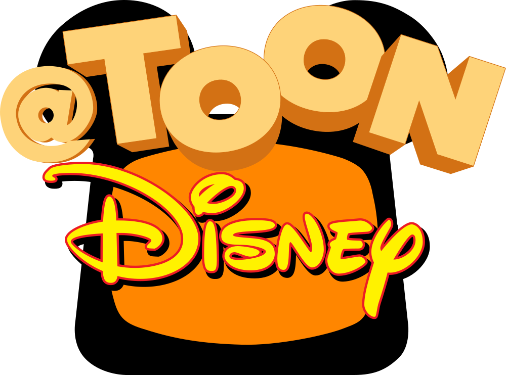 @Toon Disney logo (Bright Orange) by FoxBoxNostalgic101 on DeviantArt