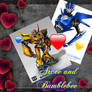 Arcee and  Bumblebee