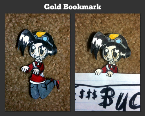 Gold Bookmark