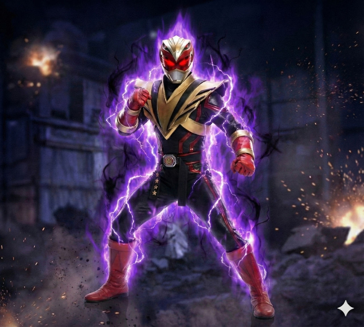 Eagle Ranger Ryu Evil Crimson Hawk Ranger (Evil Ryu) by DanFRZ on DeviantArt