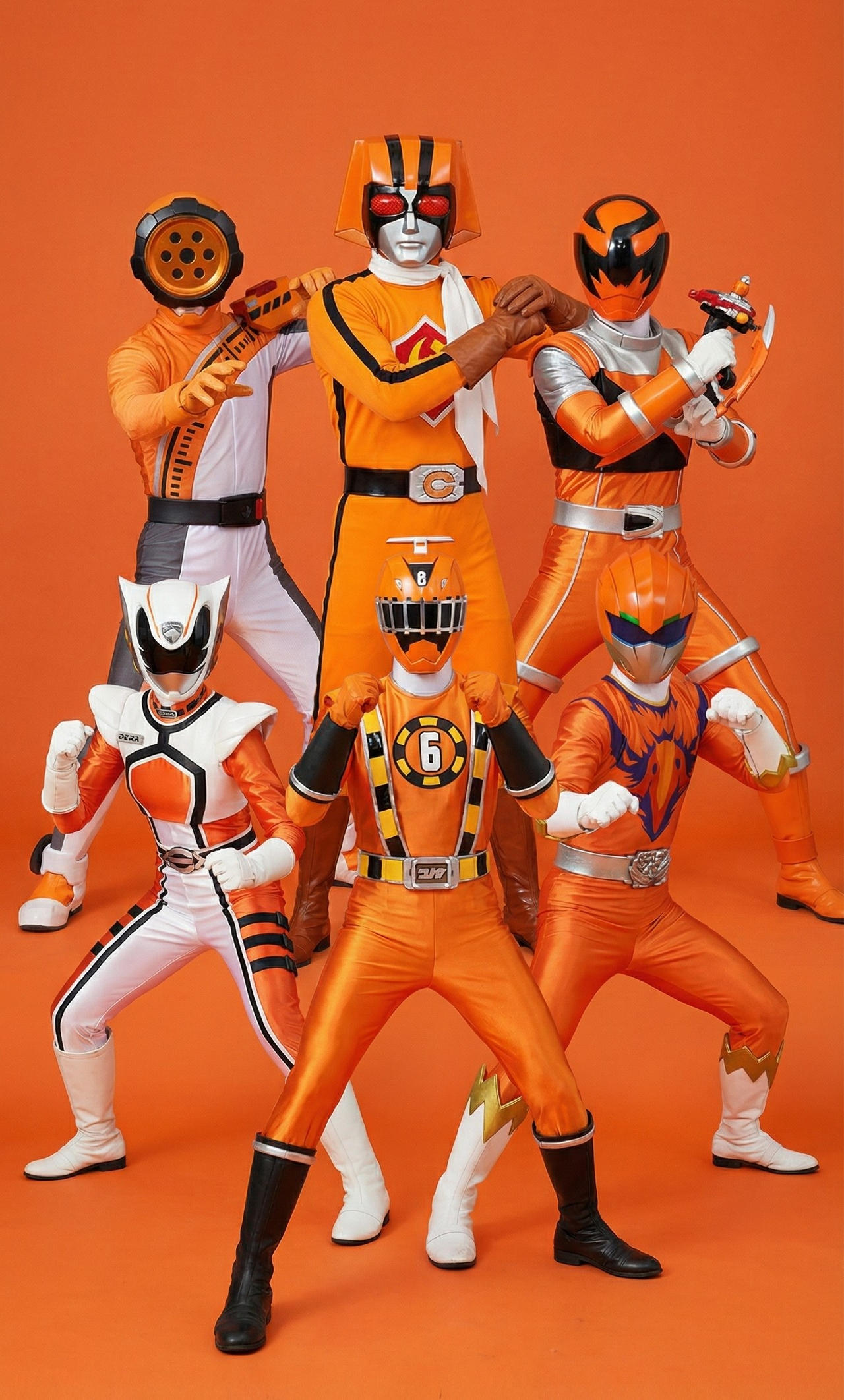 Orange Sentai Ranger Forever Orange Sentai x Power Rangers by DanFRZ on DeviantArt