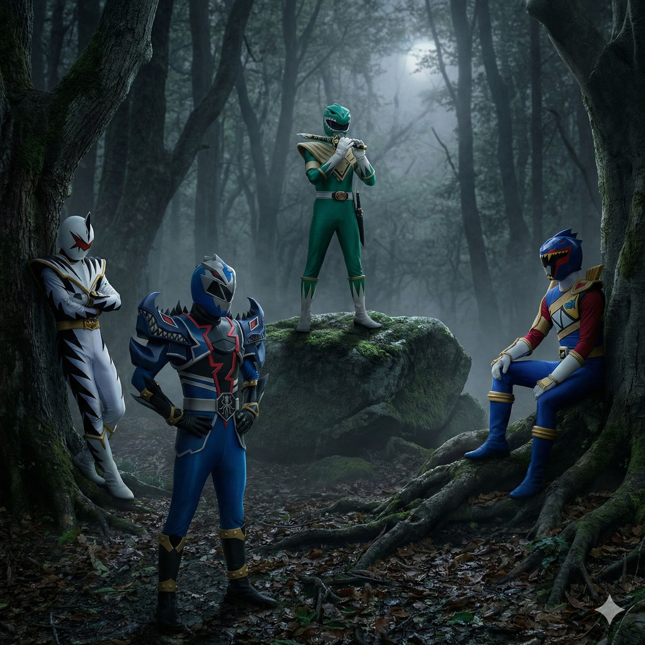 Evil Old Ranger Evil Rangers by DanFRZ on DeviantArt