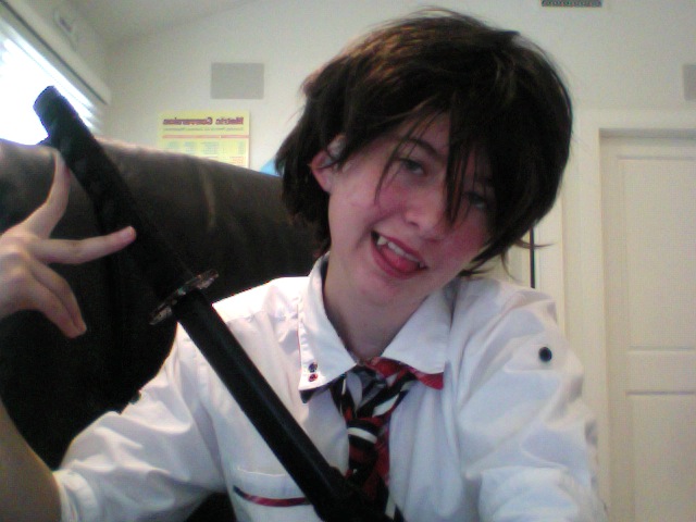 Rin Okumura cosplay almost dun