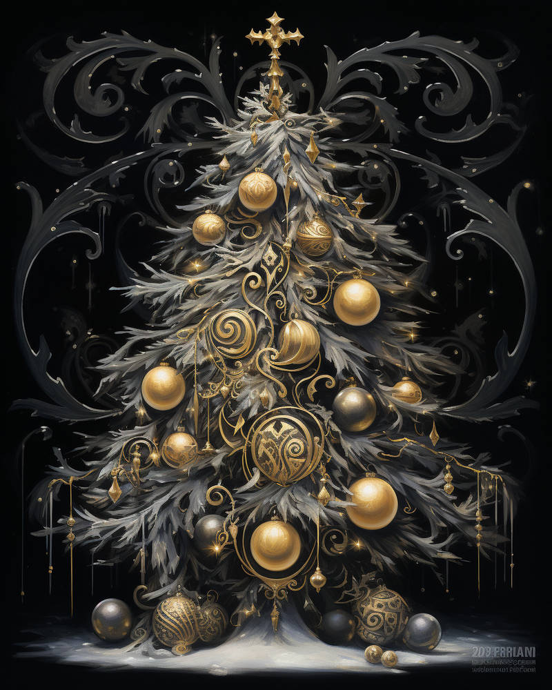 Gothic X-Mas Tree3 by JustLeonarda on DeviantArt