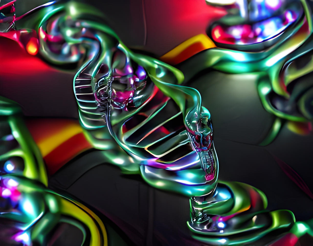 Alien DNA by Lazypapasmurf on DeviantArt