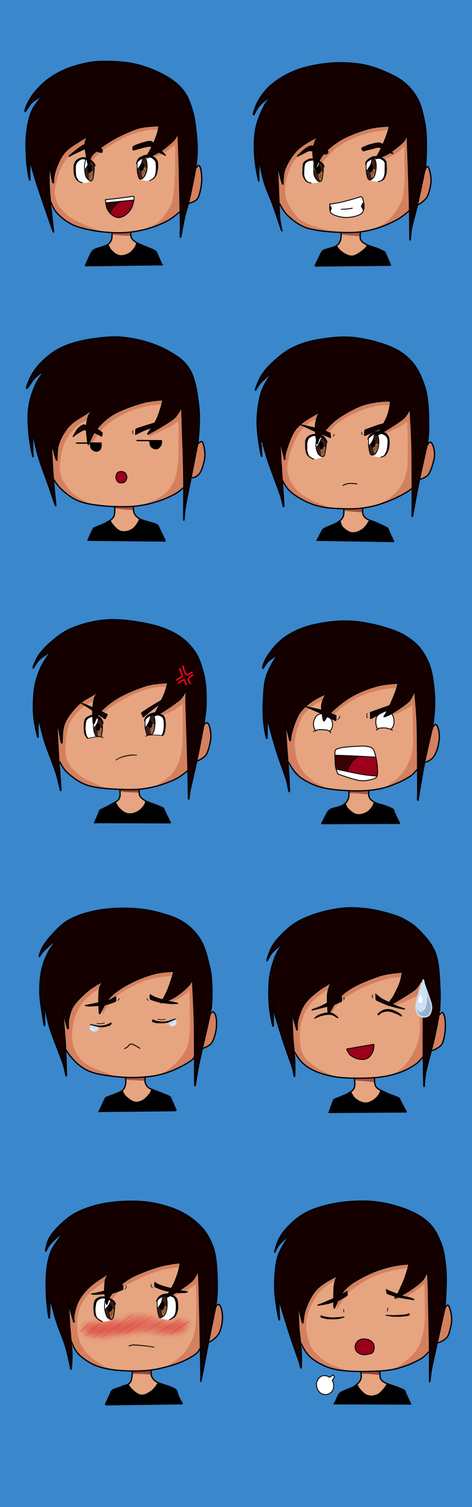 Richard Riot Drawing Ep 5: The Many Faces of Richard Riot by RichardRiot on DeviantArt