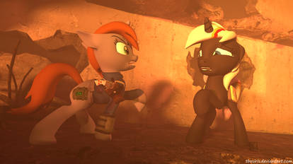 A Harsh Retort of a Post-Mintal Littlepip