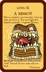 A Mimic?!! - Original Munchkin Card