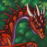 Portrait of the vertebrass dragon