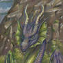 Portrait of the fluorite dragon