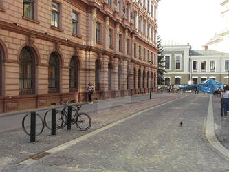 Lesya  Ukrainka  Street  in  Ivano - Frankivsk