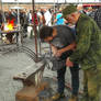 Feast  of  blacksmiths  in  Ivano - Frankivsk