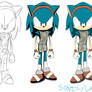 Sonic of the Colossus Reference Sheet #1