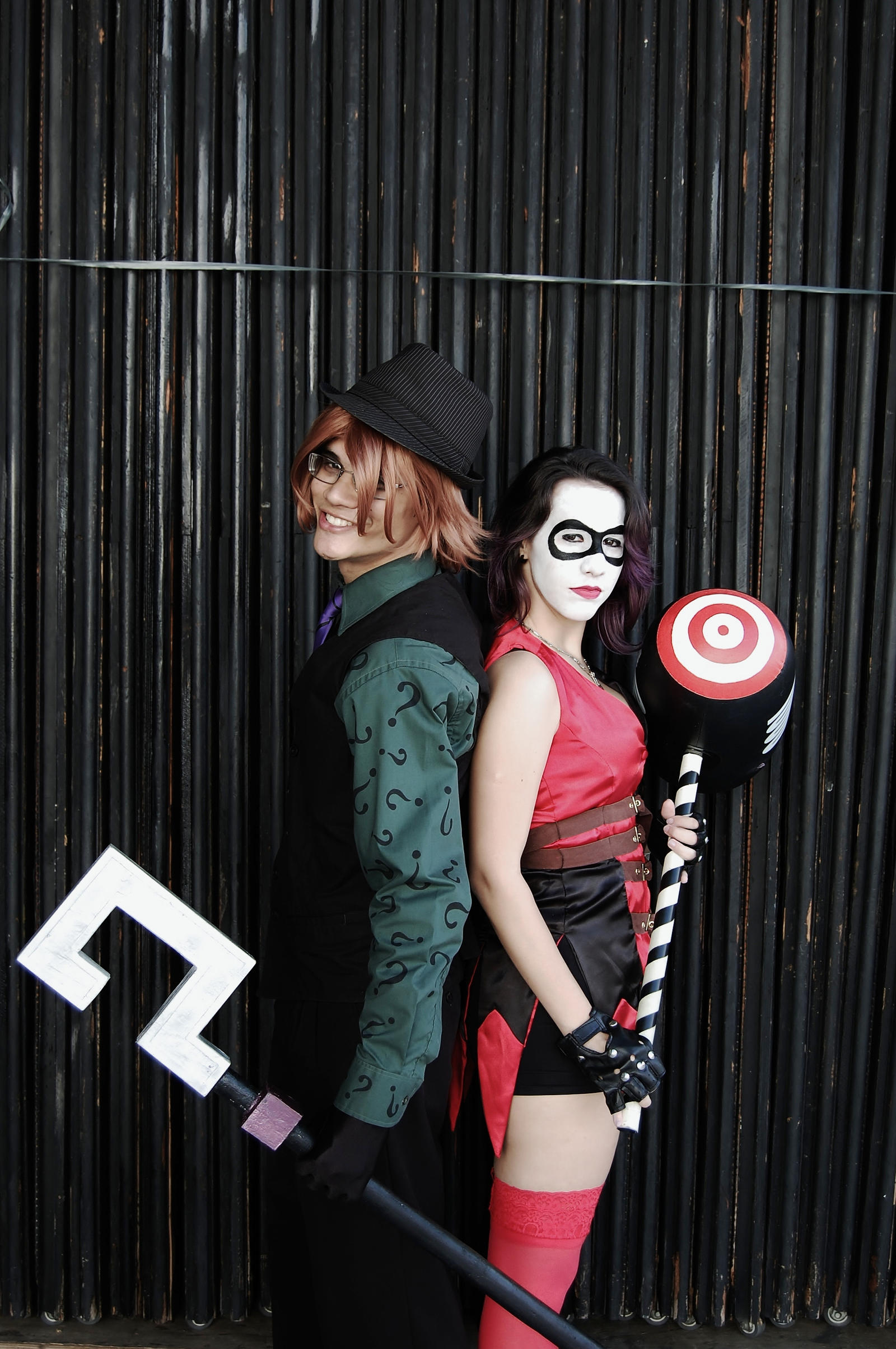 Harley Riddler The Riddler and Harley Quinn - Criminally Insane by DashingTonyDrake on ...