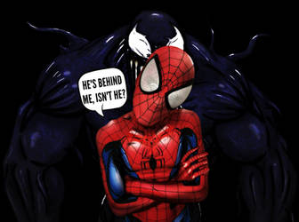 Ultimate Spider-Man - He's behind me, isn't he? by DashingTonyDrake