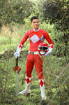 Rocky, The Red Ranger - Red Dragon #MMPR by DashingTonyDrake