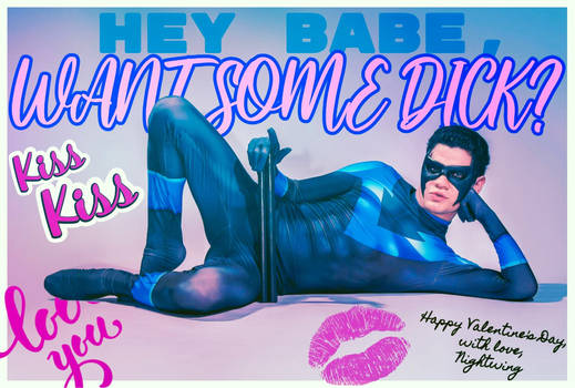 Dick Grayson, Nightwing - Happy Valentine's Day