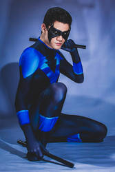 Dick Grayson, Nightwing - The Titan by DashingTonyDrake