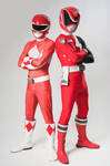 Rocky and Jack - Power Rangers - FOREVER RED by DashingTonyDrake