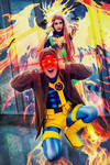 Cyclops and Phoenix - X-MEN - Slim and Red III by DashingTonyDrake