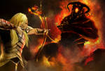 Glorfindel-vs-the-Balrog by HectorBetancur