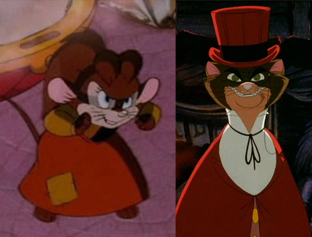 Evil Tanya Mousekewitz and Cat R. Waul by GreenRiver85 on DeviantArt