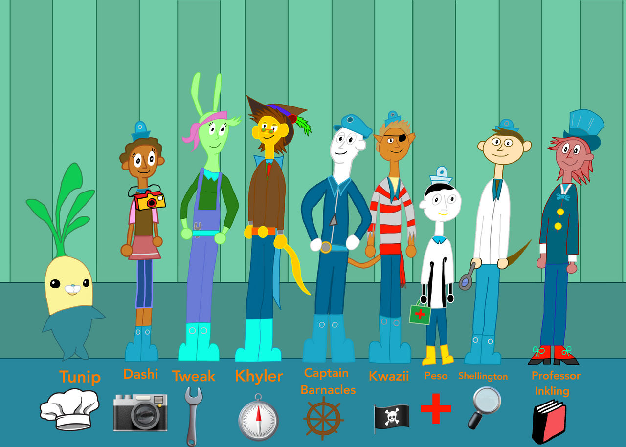 The Octonauts Crew by GreenRiver85 on DeviantArt