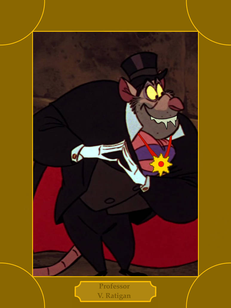 Professor V Ratigan by GreenRiver85 on DeviantArt