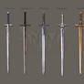 Anima: Knight swords set 1