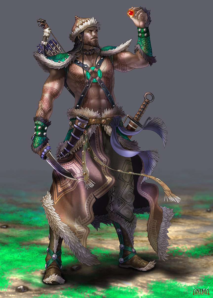 anima: warrior from grassland