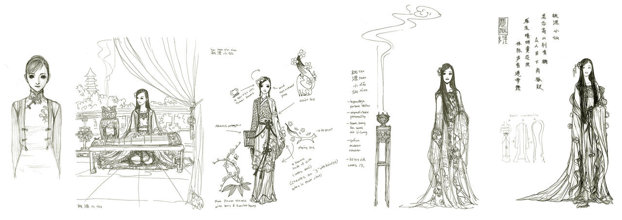 XiaoXian sketches