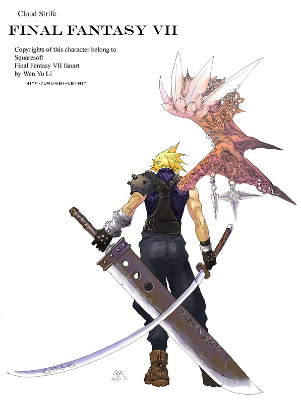 Cloud Strife fan art