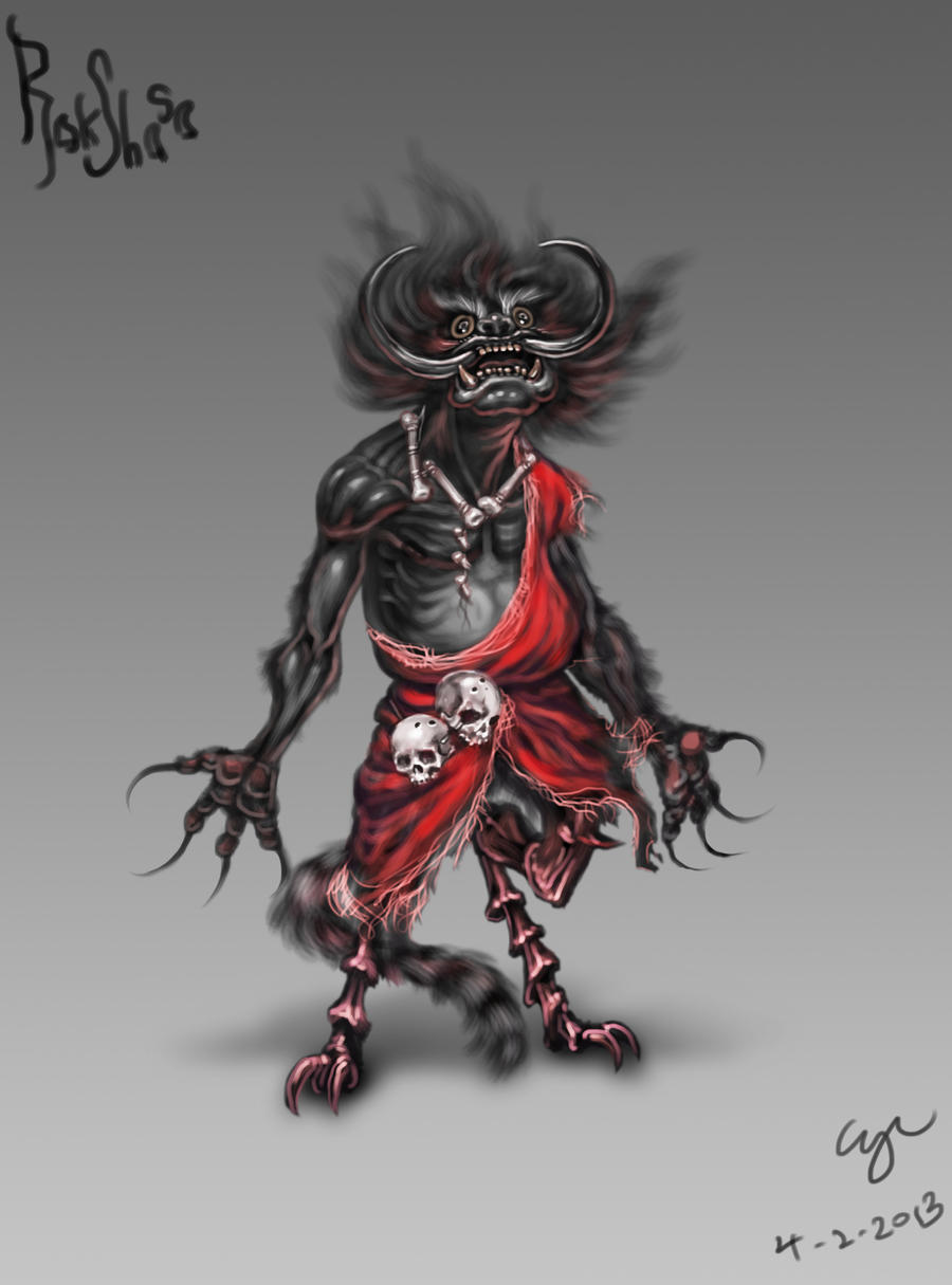 Японский демон Ракшас