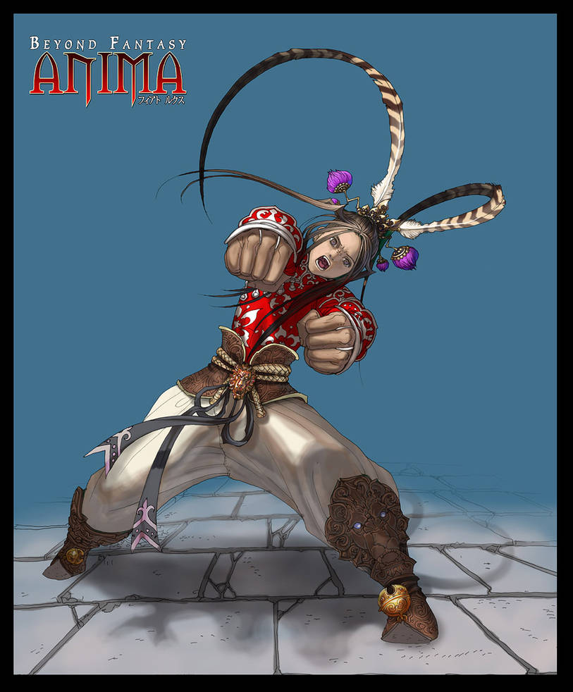Anima: Martial art girl by Wen-M on DeviantArt