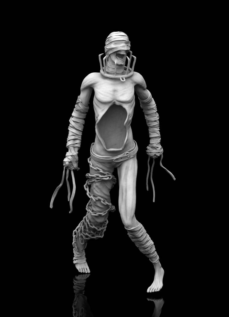 WIP Rupturing Hollow Dark Souls 2 Digital sculpt by MichaelEastwood on