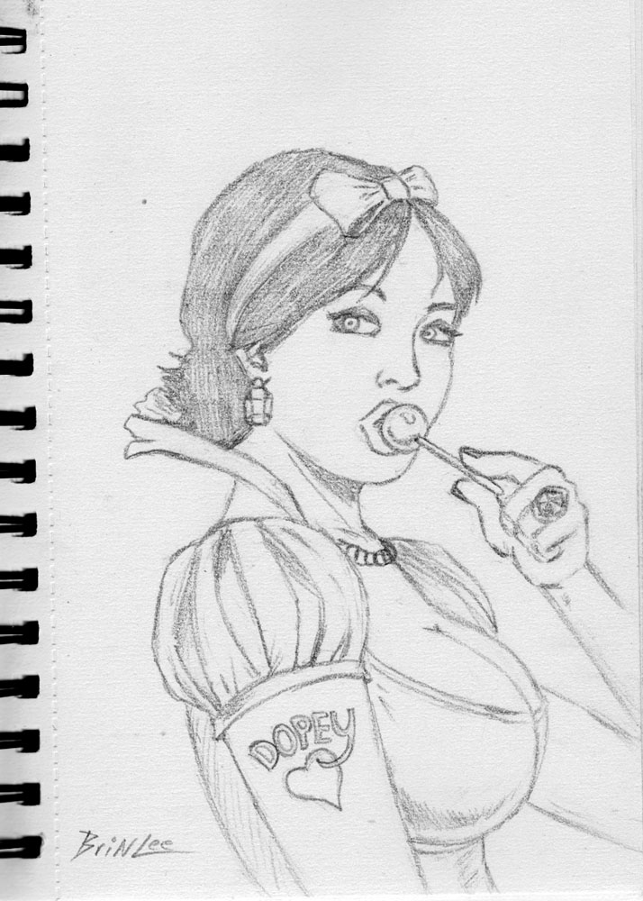 Snow White Sketchbook