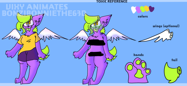 Toxic Reference Toxic Reference by bonzibonniethe63d on DeviantArt