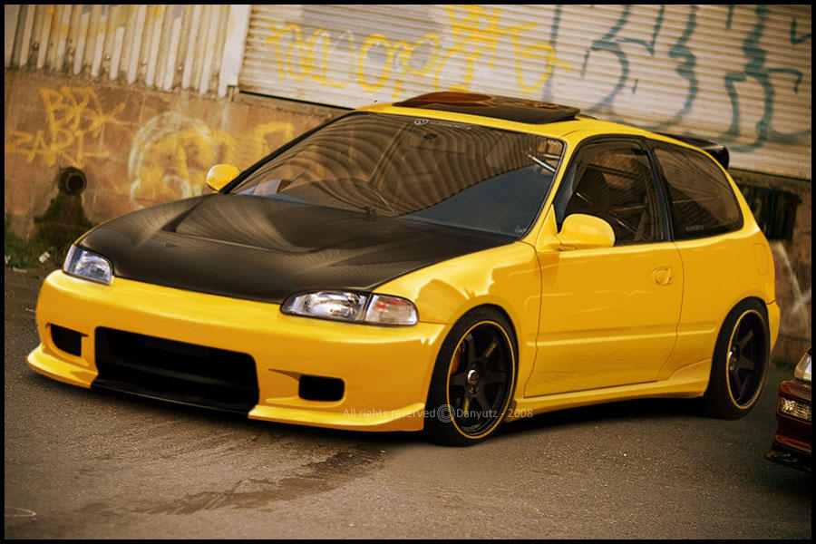 Honda Civic EG6 by Danyutz on DeviantArt
