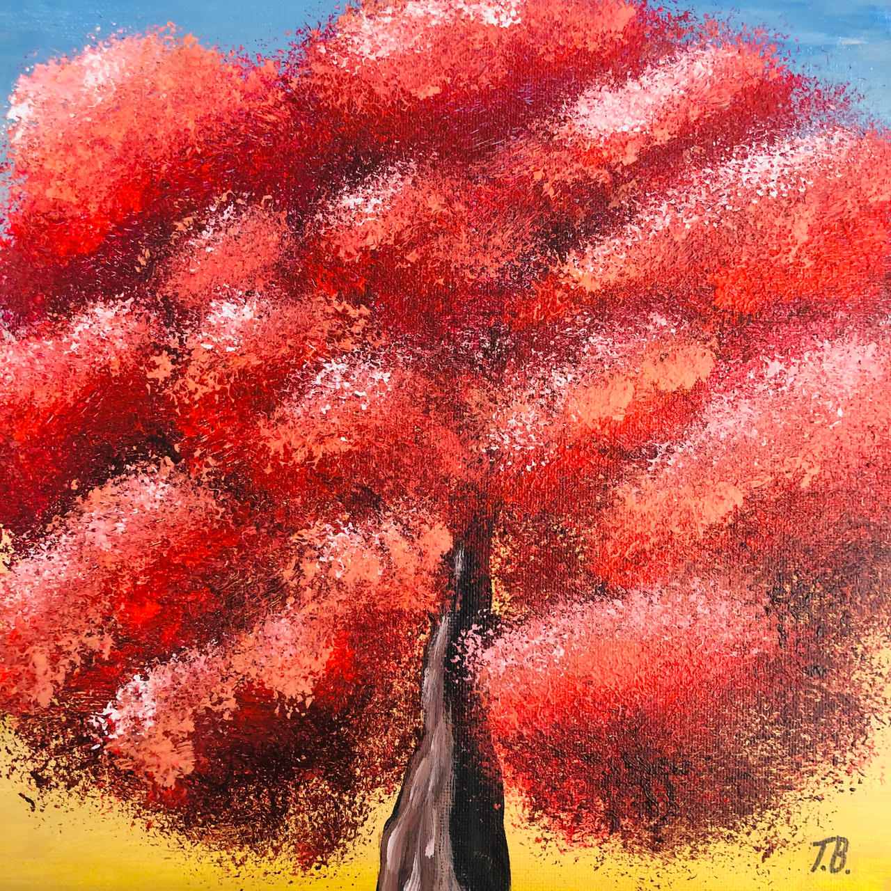 Fall Tree - Tutorial By Little Fantasy art by Betlavis on DeviantArt