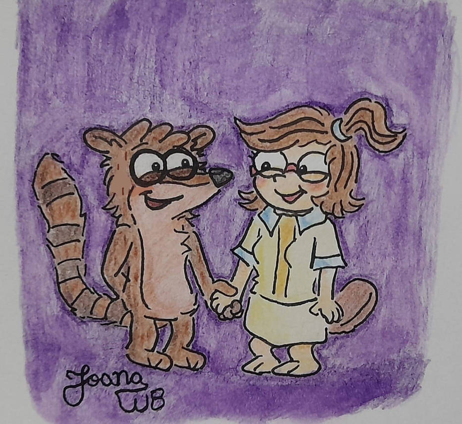 Fem Rigby Rigby and Eileen (Regular Show Fanart) by JoanaWB on DeviantArt