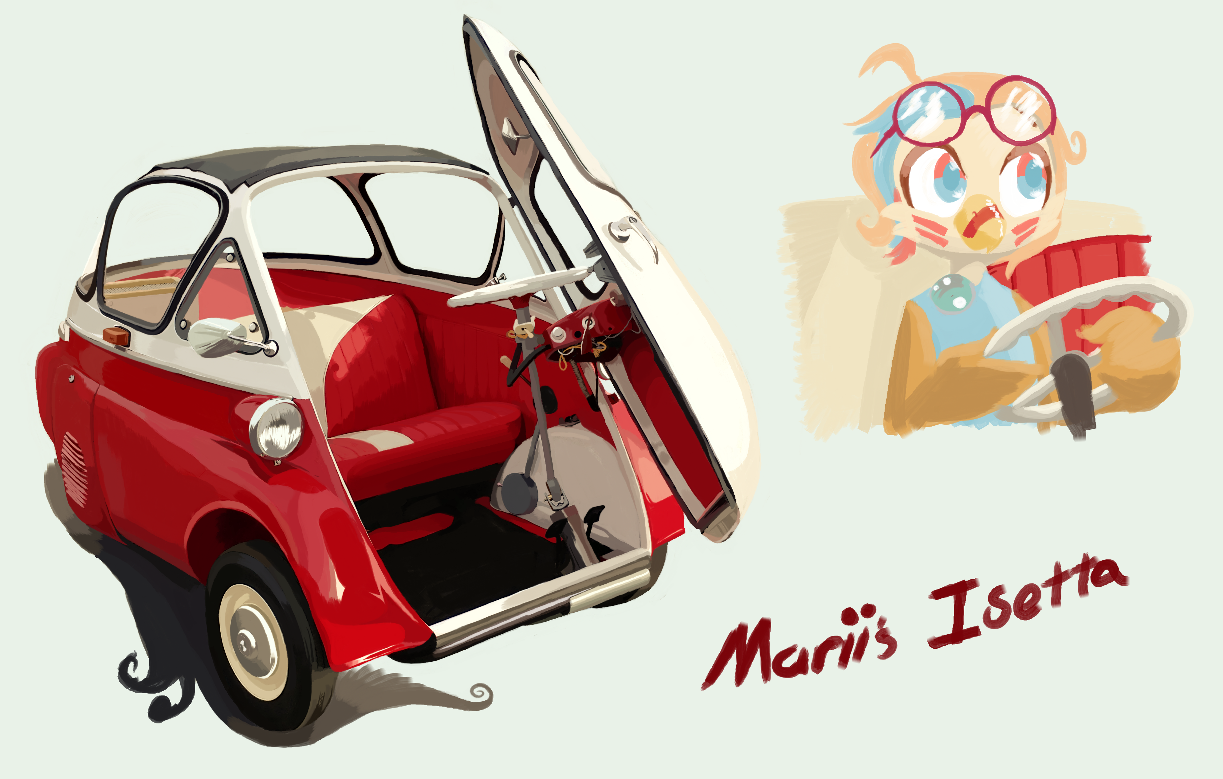 Marii's Car (1956 BMW Isetta)