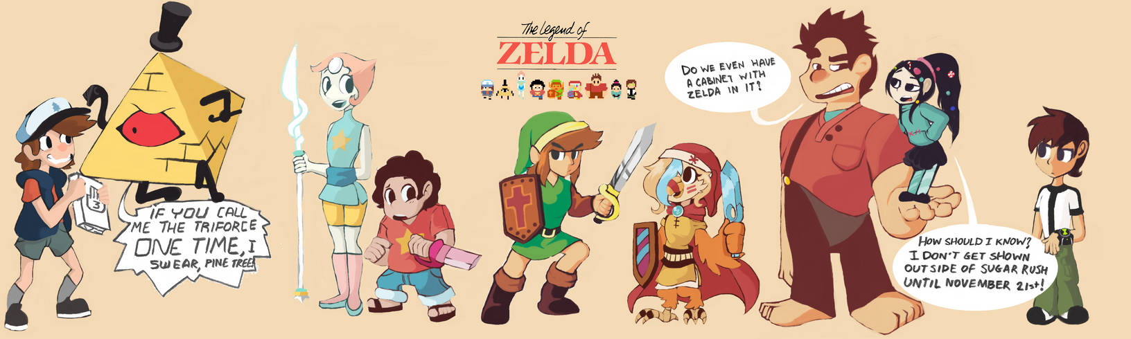 Zelda Nes Art Style by MariiBoops on DeviantArt
